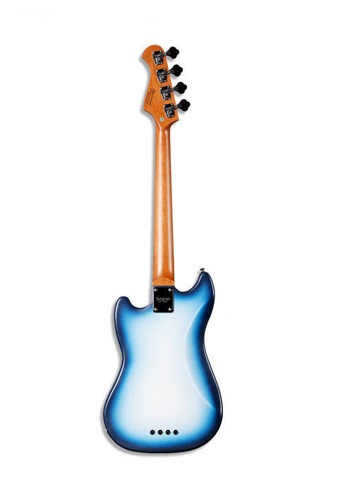 SQOE SjB400 Short Scale Bass in Blue Burst - Fair Deal Music