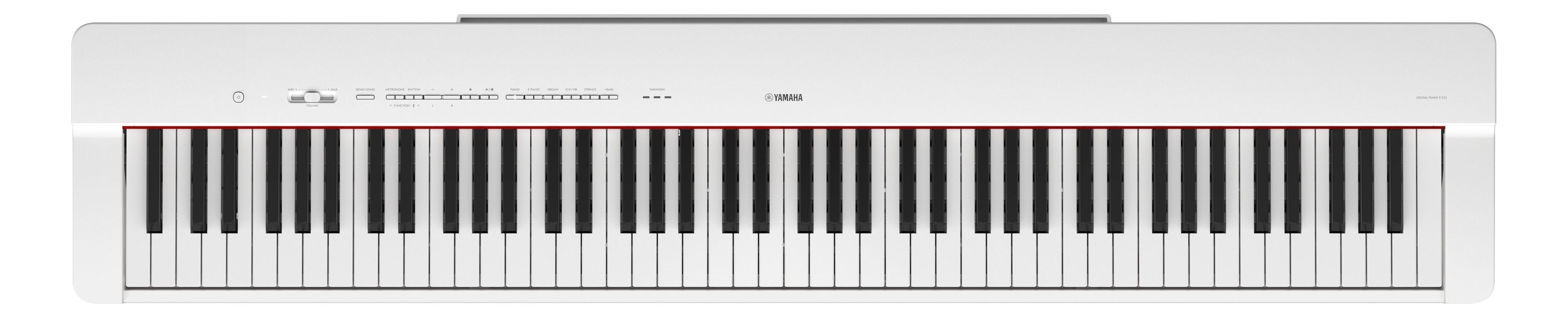 Yamaha P-225WH Portable Digital Piano White - Fair Deal Music