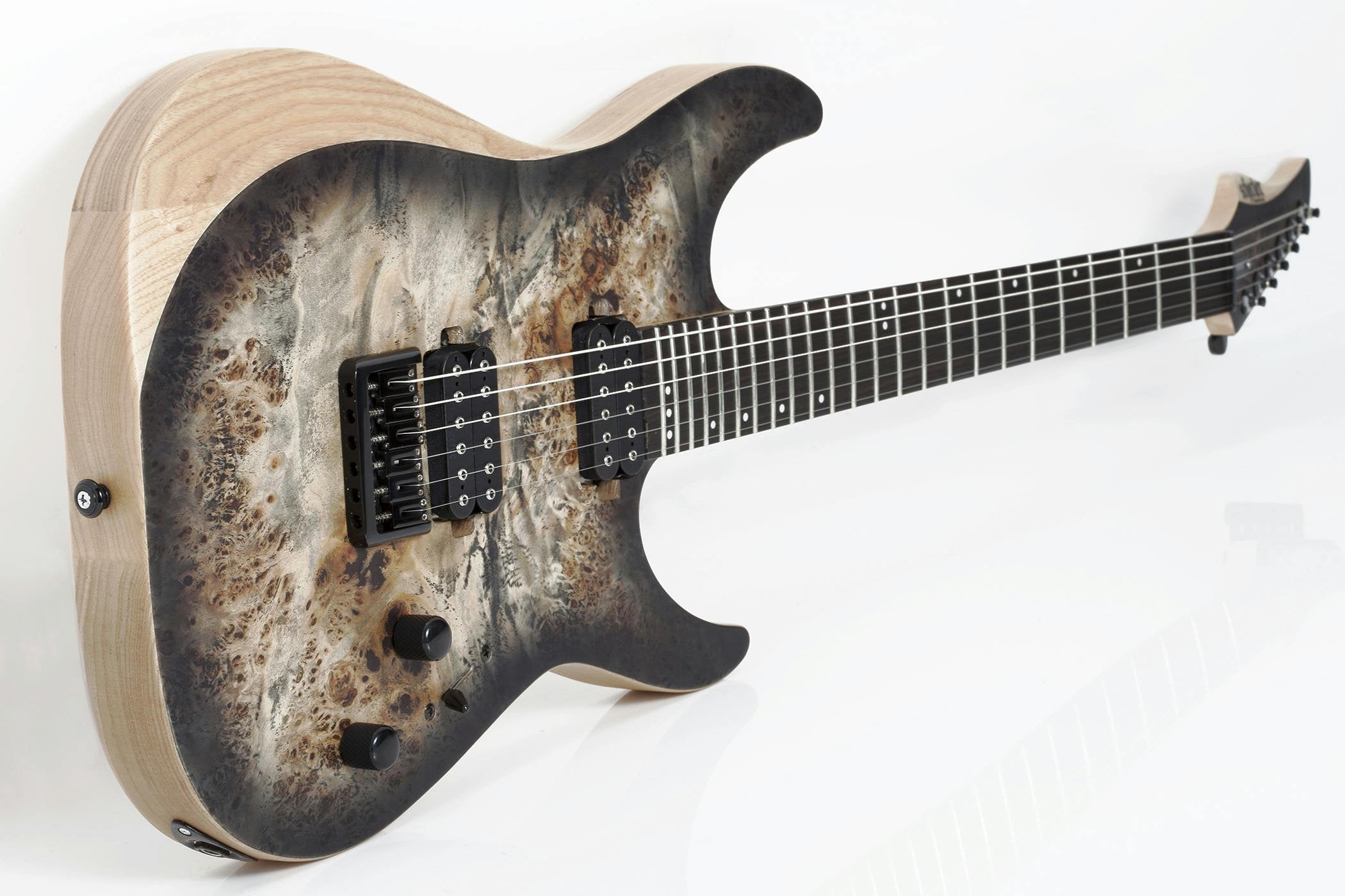 Schecter Reaper-6 Electric Guitar, Charcoal Burst - Fair Deal Music