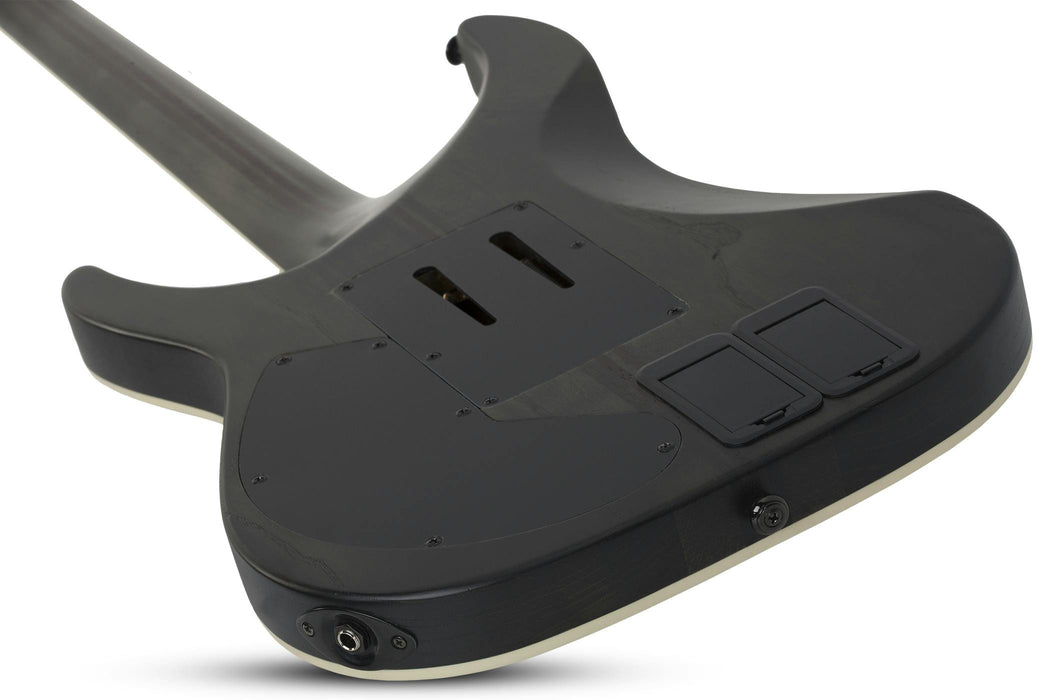 Schecter C-1 FR S SLS Elite Evil Twin Electric Guitar Satin Black - Fair Deal Music