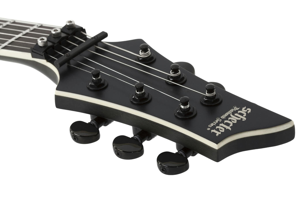 Schecter C-1 FR S SLS Elite Evil Twin Electric Guitar Satin Black - Fair Deal Music