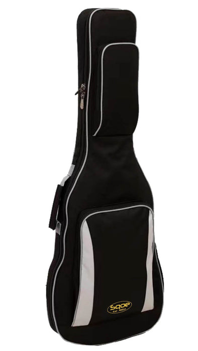SQOE 18mm Padded Electric Guitar Bag Black - Fair Deal Music