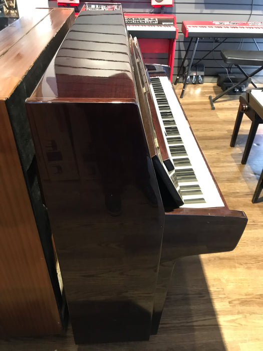 Neimeyer Upright Piano in Polished Mahogany (Used) - Fair Deal Music