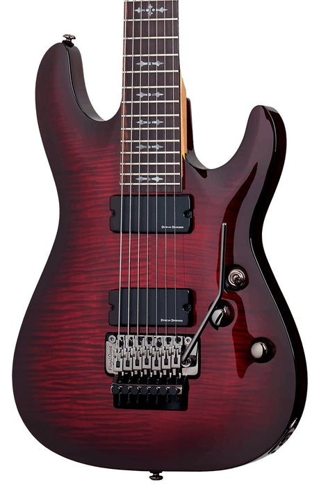 Schecter Demon-7 Crimson Red Burst - Fair Deal Music