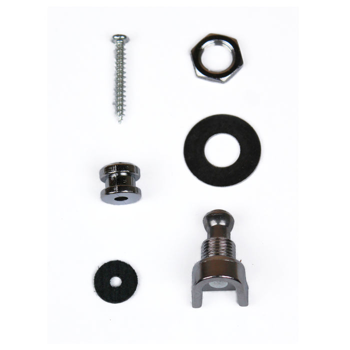 Guitar Strap Locks in Chrome - Fair Deal Music