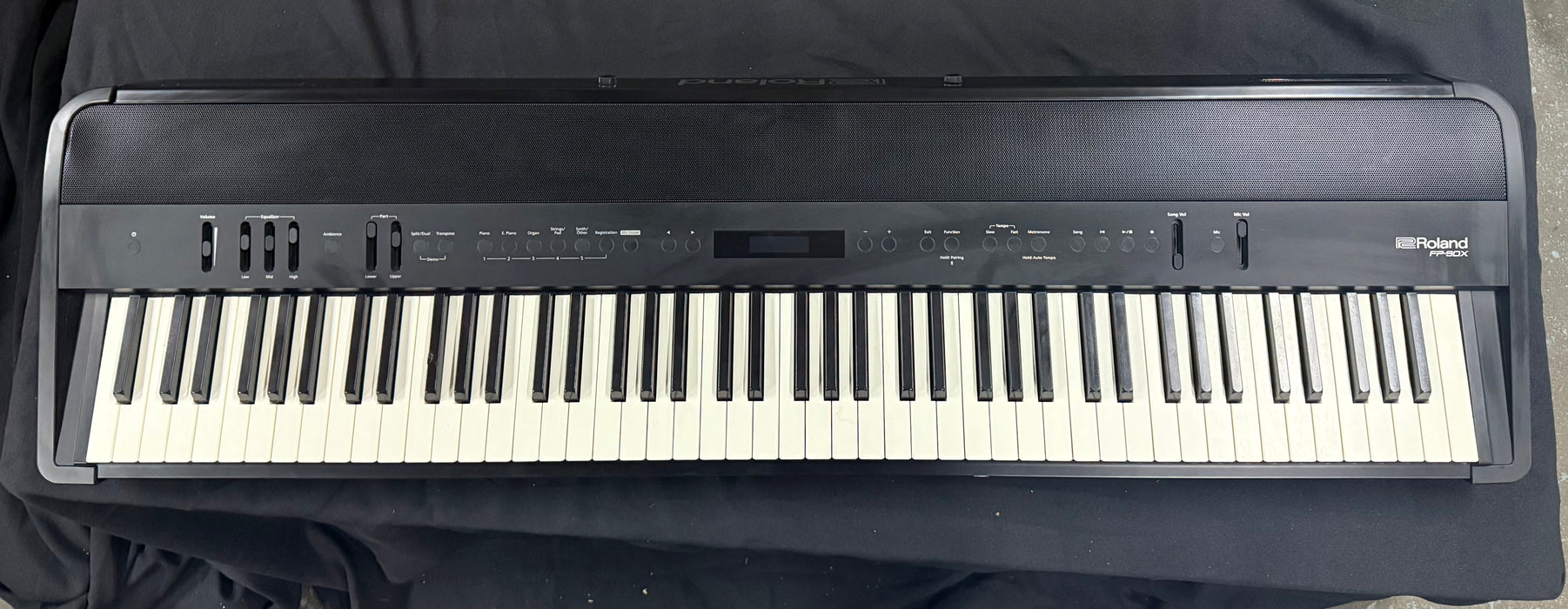 Roland FP-90X-BK Premium Portable Piano in Black (Used) A4P1483 - Fair Deal Music