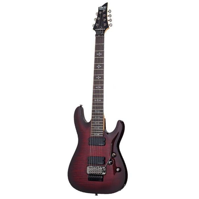 Schecter Demon-7 Crimson Red Burst - Fair Deal Music