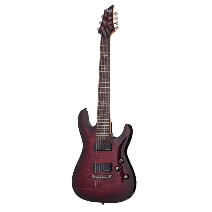 Schecter Demon-7 Crimson Red Burst - Fair Deal Music