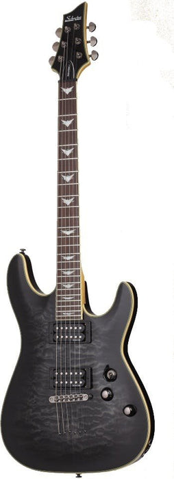 Schecter Omen Extreme-6 in See-Thru Black - Fair Deal Music
