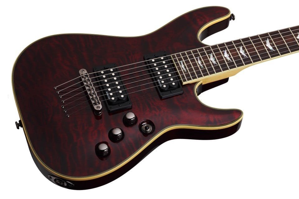 Schecter Omen Extreme-7 Black Cherry - Fair Deal Music