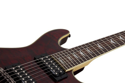 Schecter Omen Extreme-7 Electric Guitar Black Cherry - Fair Deal Music