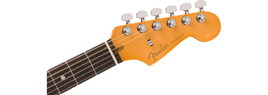 Fender American Ultra II Stratocaster in Texas Tea Ebony Board HSS, Open Box - Fair Deal Music