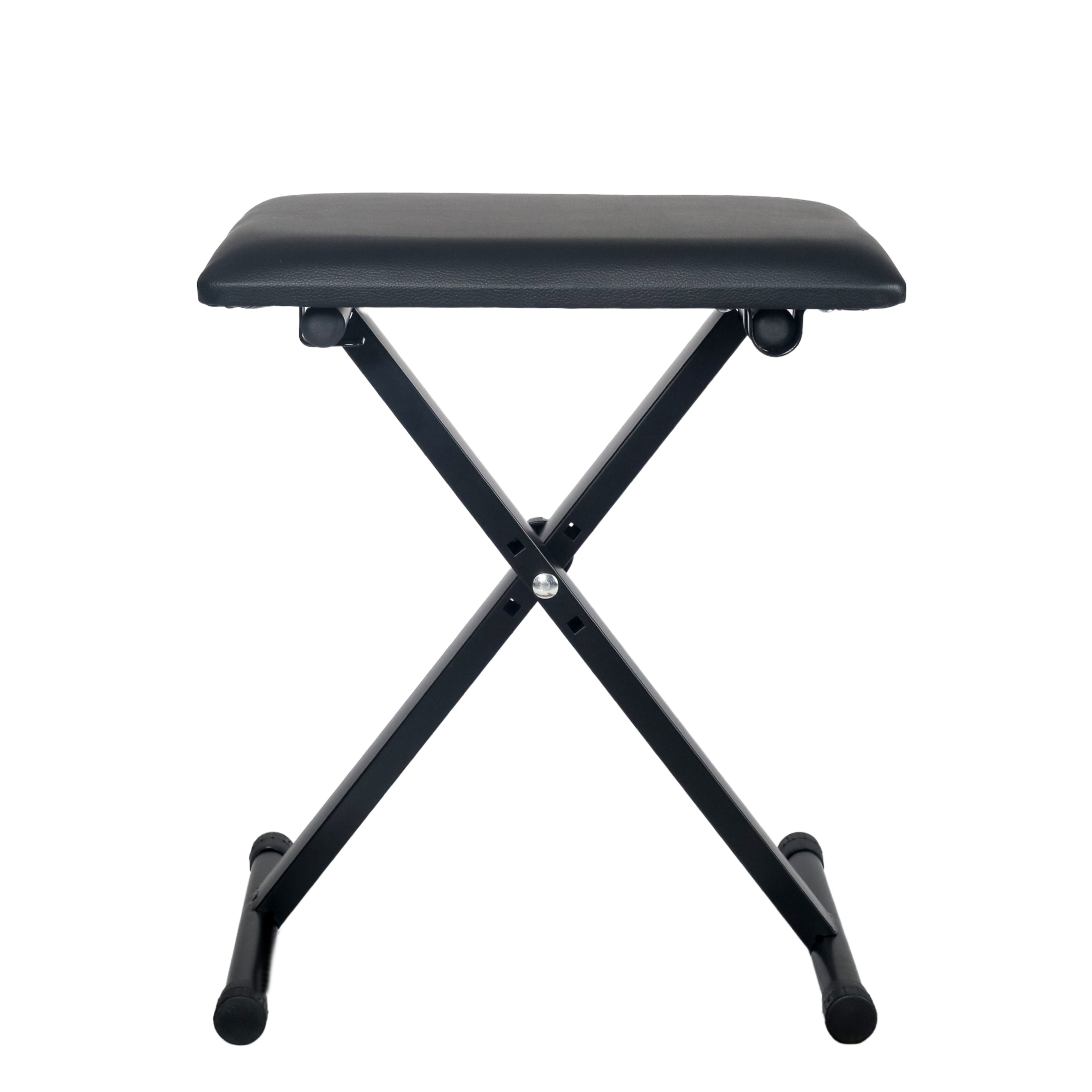 Adjustable Keyboard 'X' Stool with Rounded Edges - Fair Deal Music