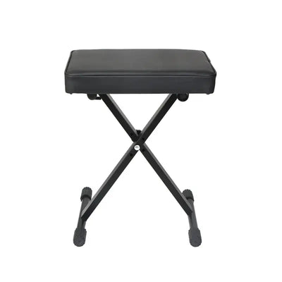 Adjustable Keyboard 'X' Stool with Padded Seat - Fair Deal Music