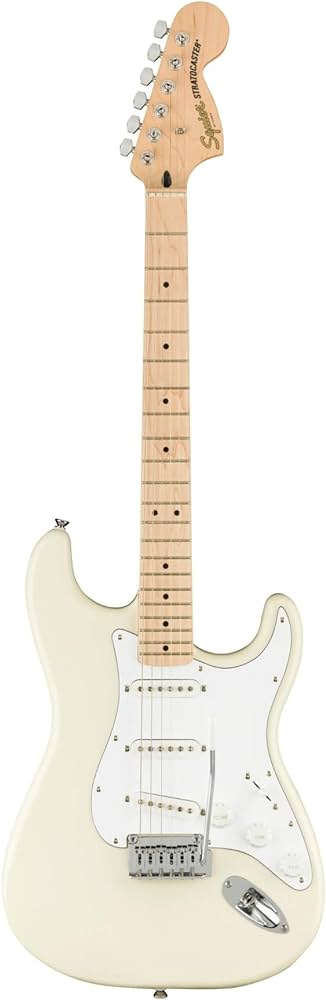 Squier Sonic Stratocaster HT, Maple Fingerboard, Arctic White - Fair Deal Music