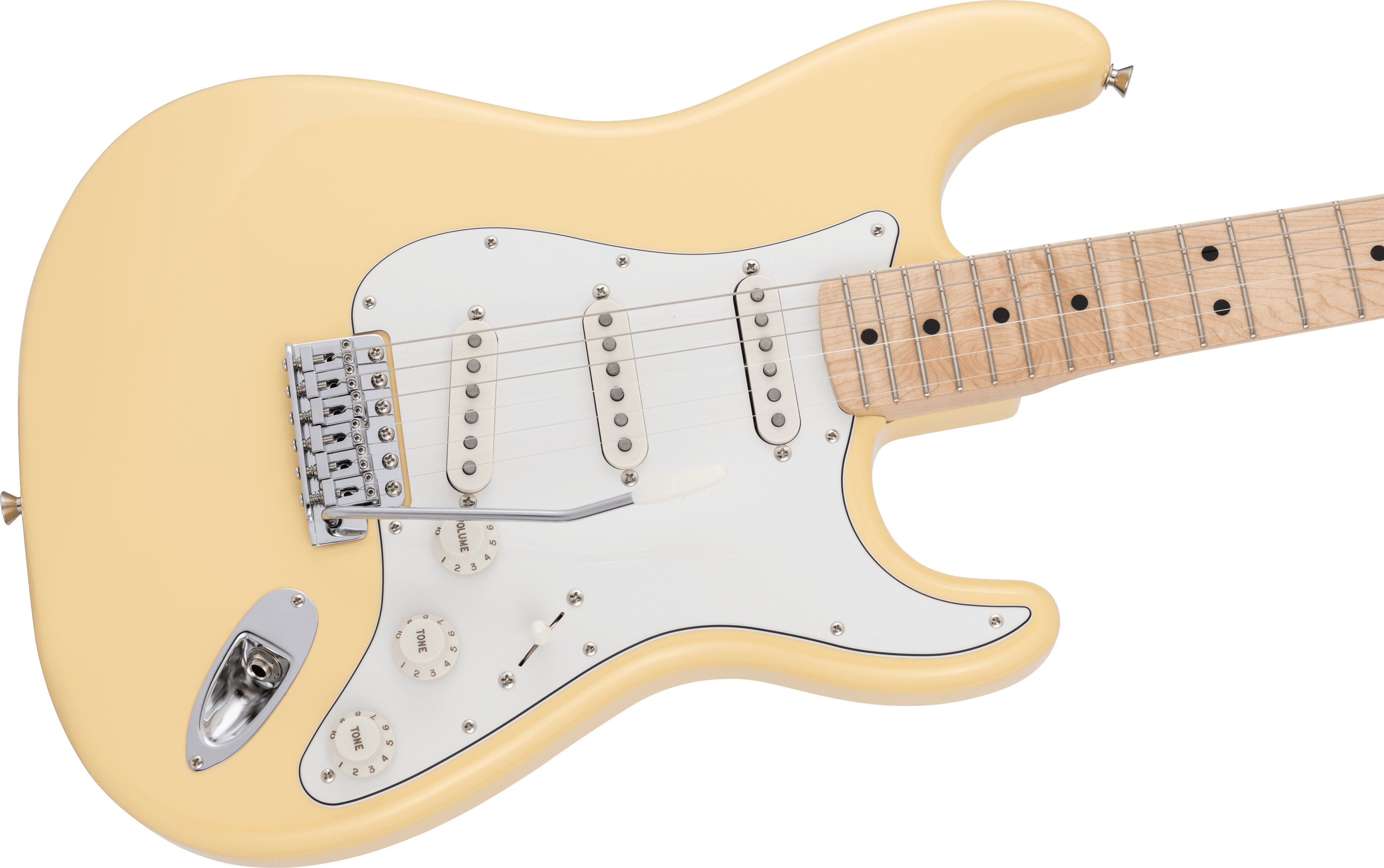 Fender MIJ Traditional 70's Stratocaster, Vintage White, Open Box Electric Guitar - Fair Deal Music
