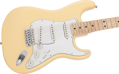 Fender MIJ Traditional 70's Stratocaster, Vintage White, Open Box Electric Guitar - Fair Deal Music