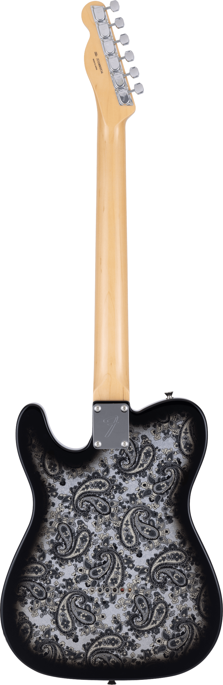 Fender Made in Japan Limited Telecaster Black Paisley Electric Guitar - Fair Deal Music