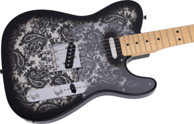 Fender Made in Japan Limited Telecaster Black Paisley Electric Guitar - Fair Deal Music