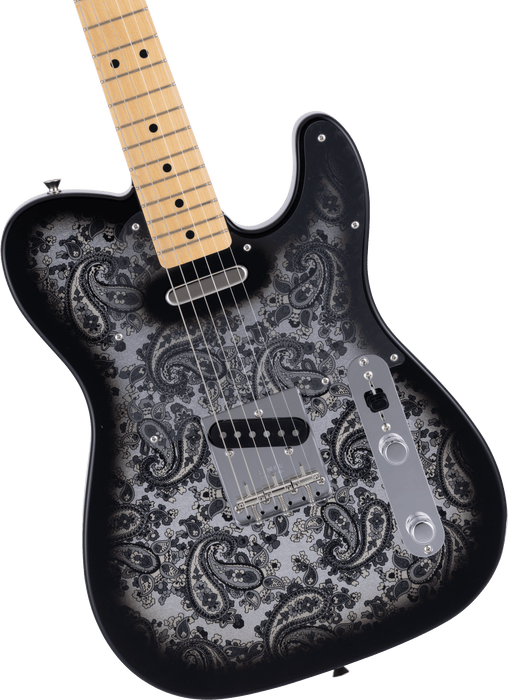 Fender Made in Japan Limited Telecaster Black Paisley Electric Guitar - Fair Deal Music