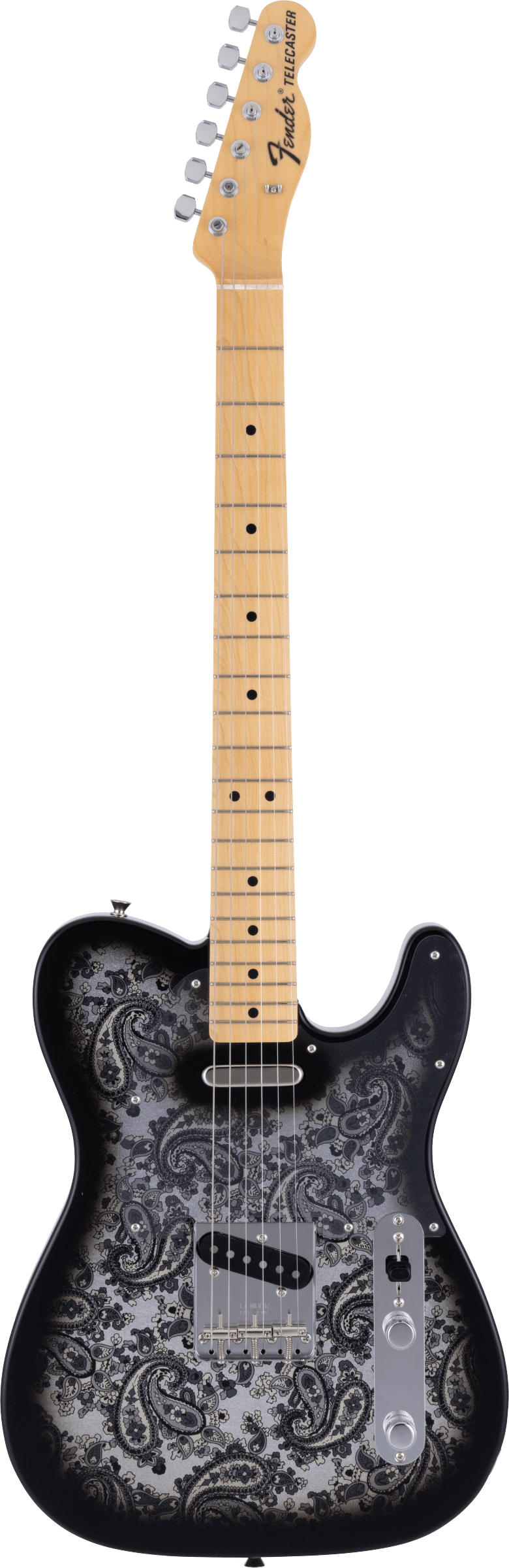 Fender Made in Japan Limited Telecaster Black Paisley Electric Guitar - Fair Deal Music