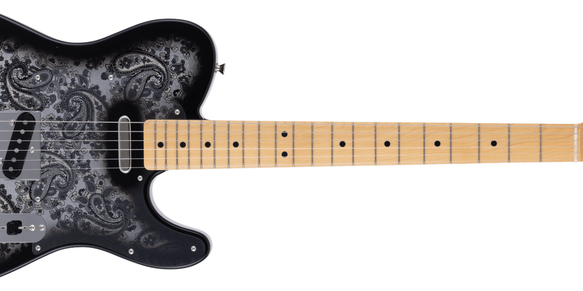Fender Made in Japan Limited Telecaster Black Paisley Electric