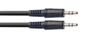 Stagg SAC1MPSMPSB 1m (3ft) Stereo 3.5mm Mini Jack to Mini Jack - Fair Deal Music
