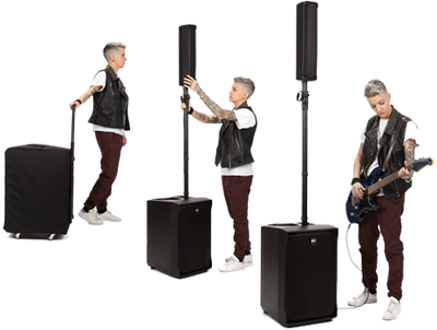 RCF EVOX J8 Active Array Portable PA System - Fair Deal Music