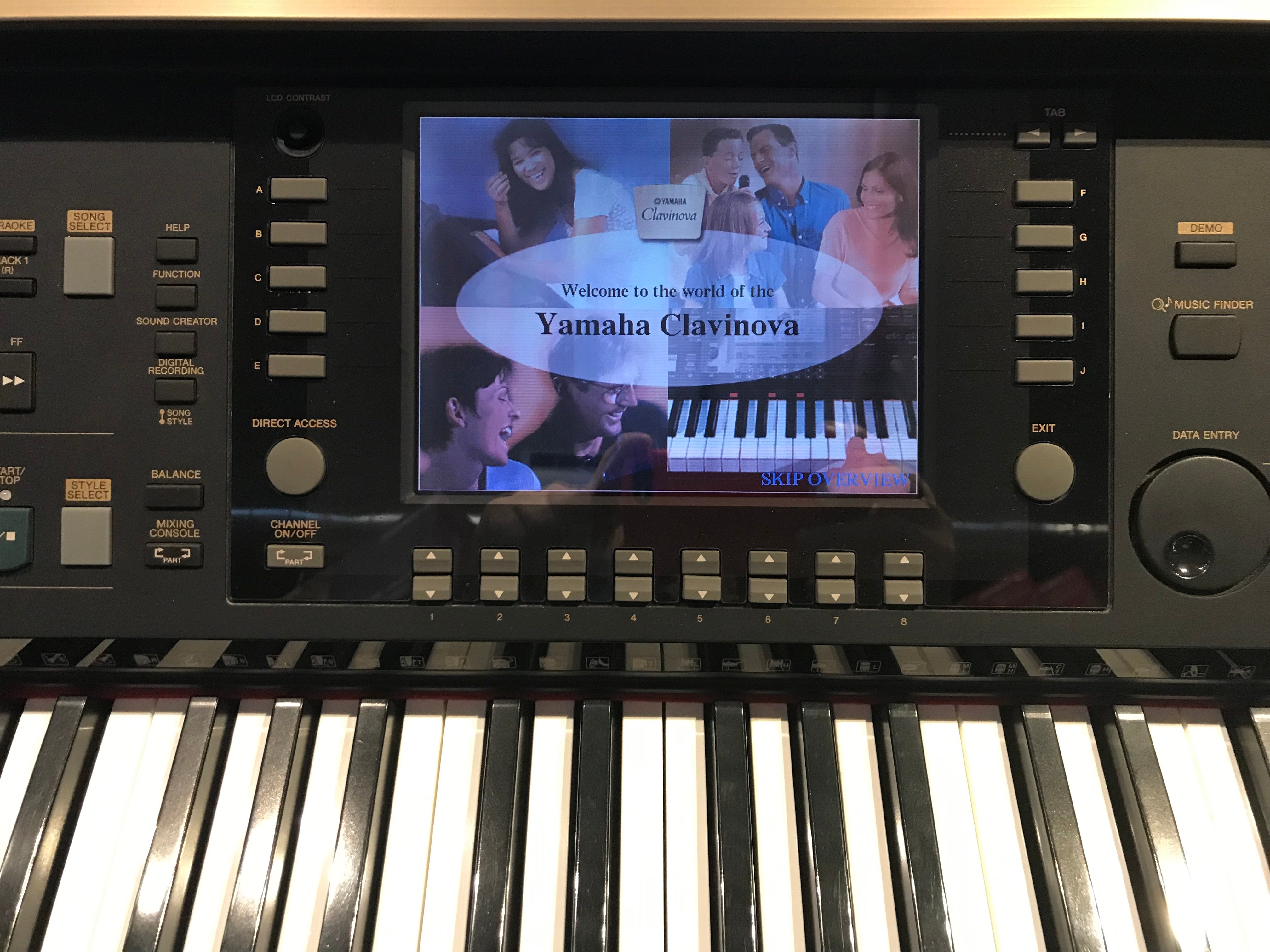 Yamaha CVP-307 Clavinova Digital Piano Rosewood with Matching Bench (Used) - Fair Deal Music
