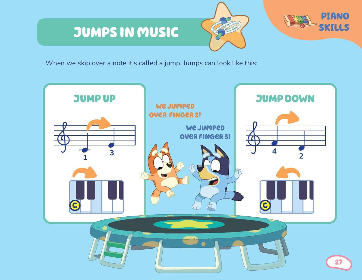 Bluey: First Ever Piano Book by Joff Bush - Fair Deal Music