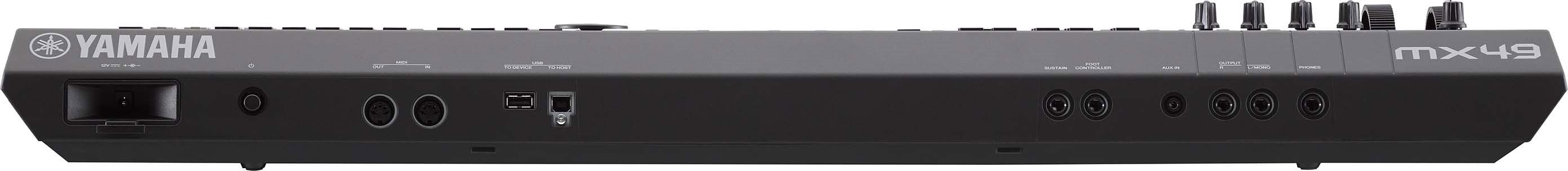 Yamaha MX49 MKII Synthesizer Keyboard 49 Keys - Black - Fair Deal Music