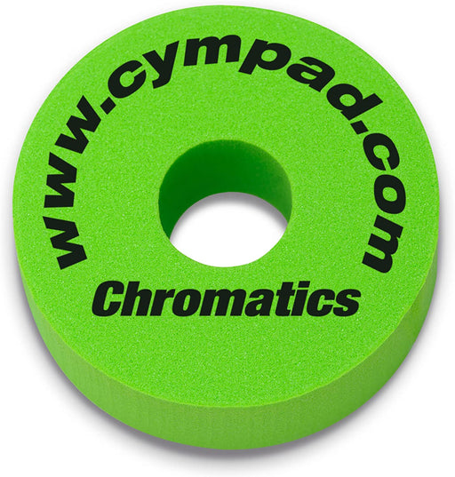 Cympad Foam Cymbal Washers - Chromatics Pack Green - Fair Deal Music
