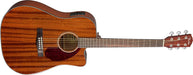 Fender CD-140SCE Electro Acoustic Guitar All Mahogany with Case - Fair Deal Music
