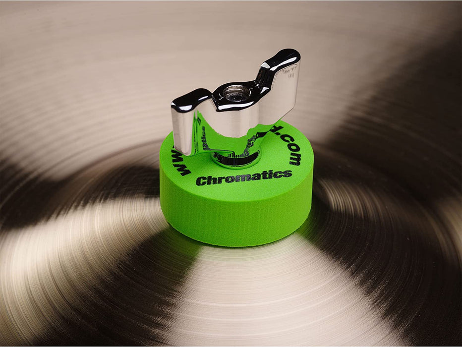Cympad Foam Cymbal Washers - Chromatics Pack Green - Fair Deal Music