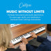 Carry On Piano 88-Key Foldable Piano, Black - Fair Deal Music