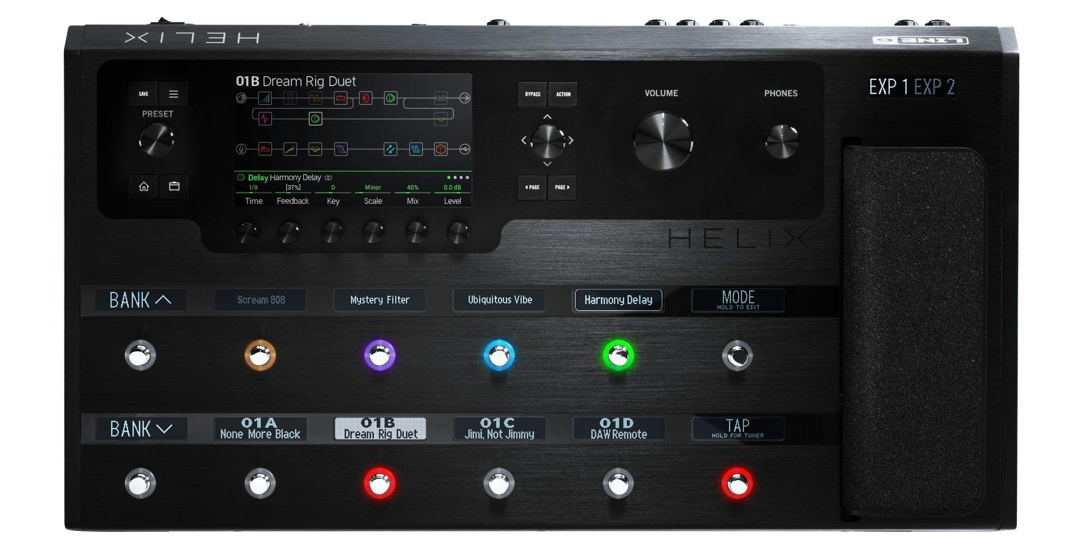 【Rui】LINE6 Helix Floor Space Gray Line 6 Helix Floor | Fair Deal Music