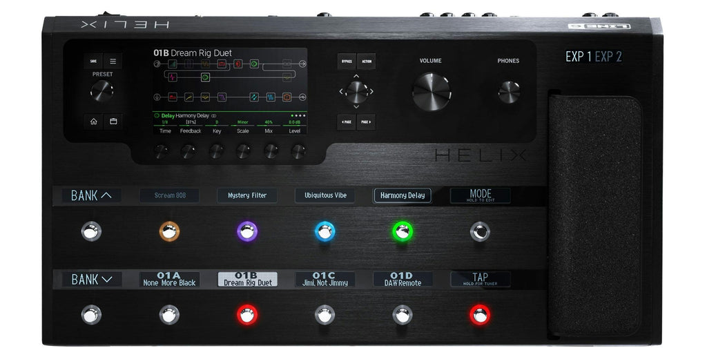 Line6 Helix Floor 本体 Line 6 Helix Floor — Fair Deal Music