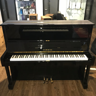 Yamaha U1 1975 Upright Piano Polished Ebony Serial No 2072807 (Used) - Fair Deal Music