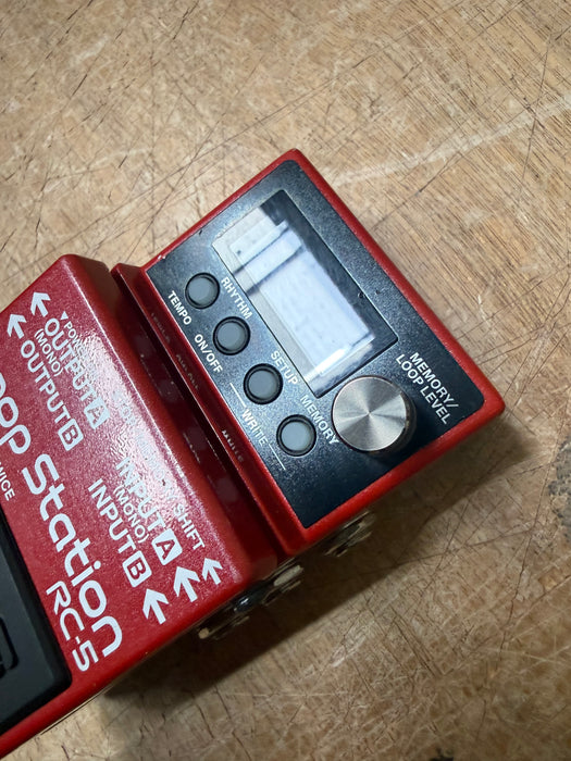 Boss RC-5 Loop Station Guitar Loop Pedal (Used)