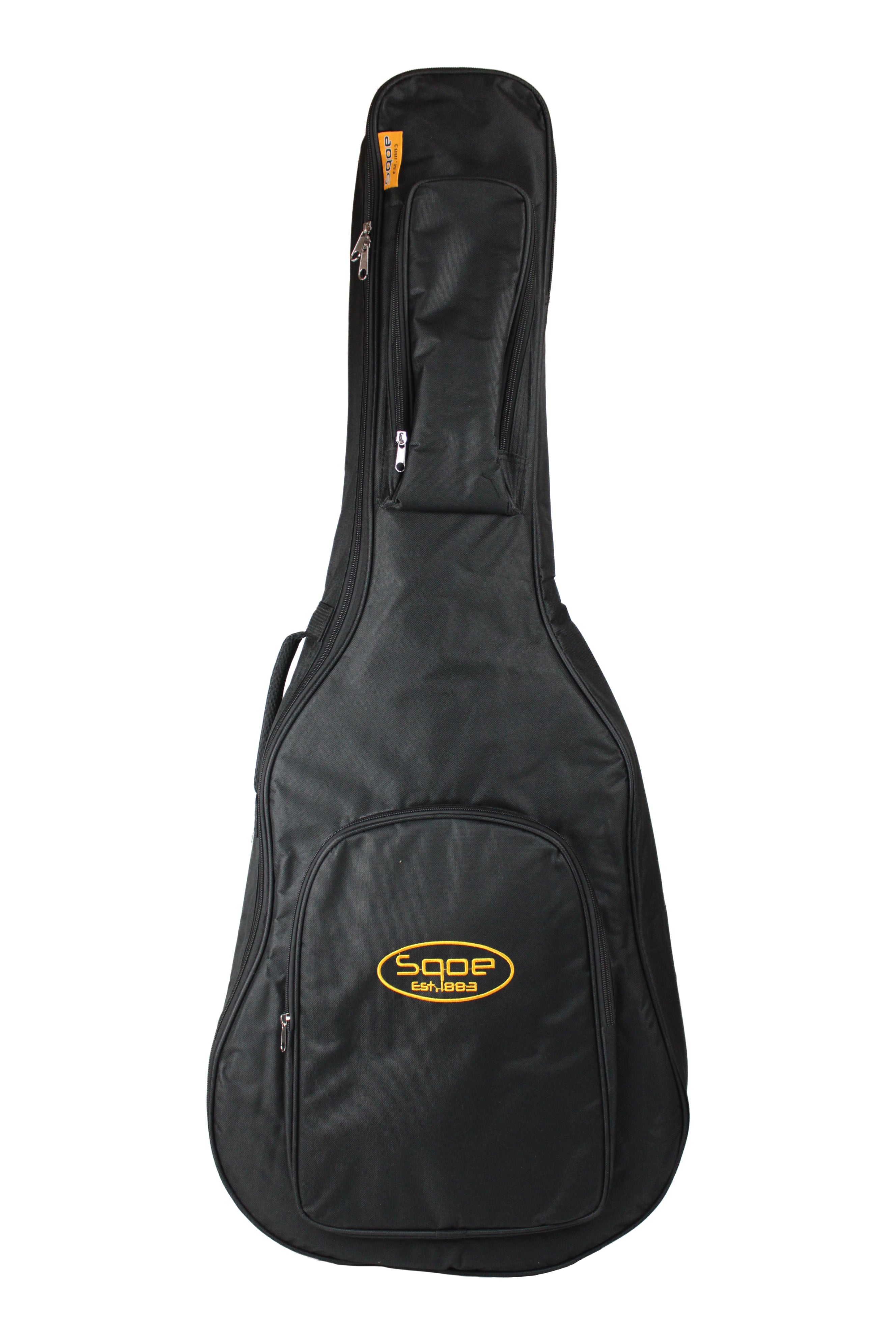 SQOE Padded Acoustic Guitar Bag Black - Fair Deal Music