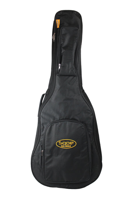 SQOE Padded Acoustic Guitar Bag Black - Fair Deal Music