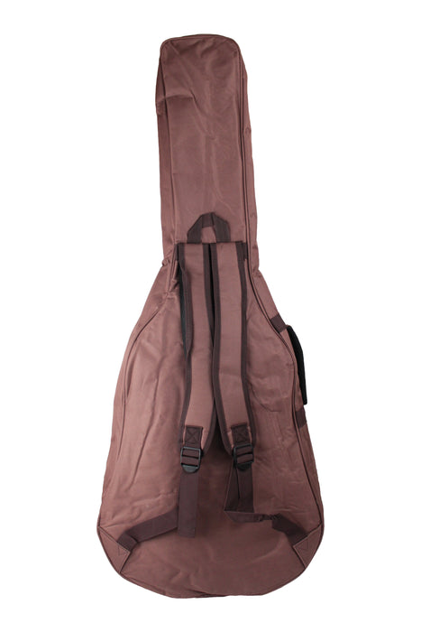 SQOE Padded Acoustic Guitar Bag Brown - Fair Deal Music