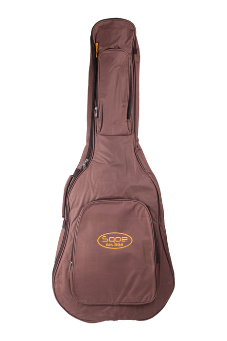 SQOE Padded Acoustic Guitar Bag Brown - Fair Deal Music