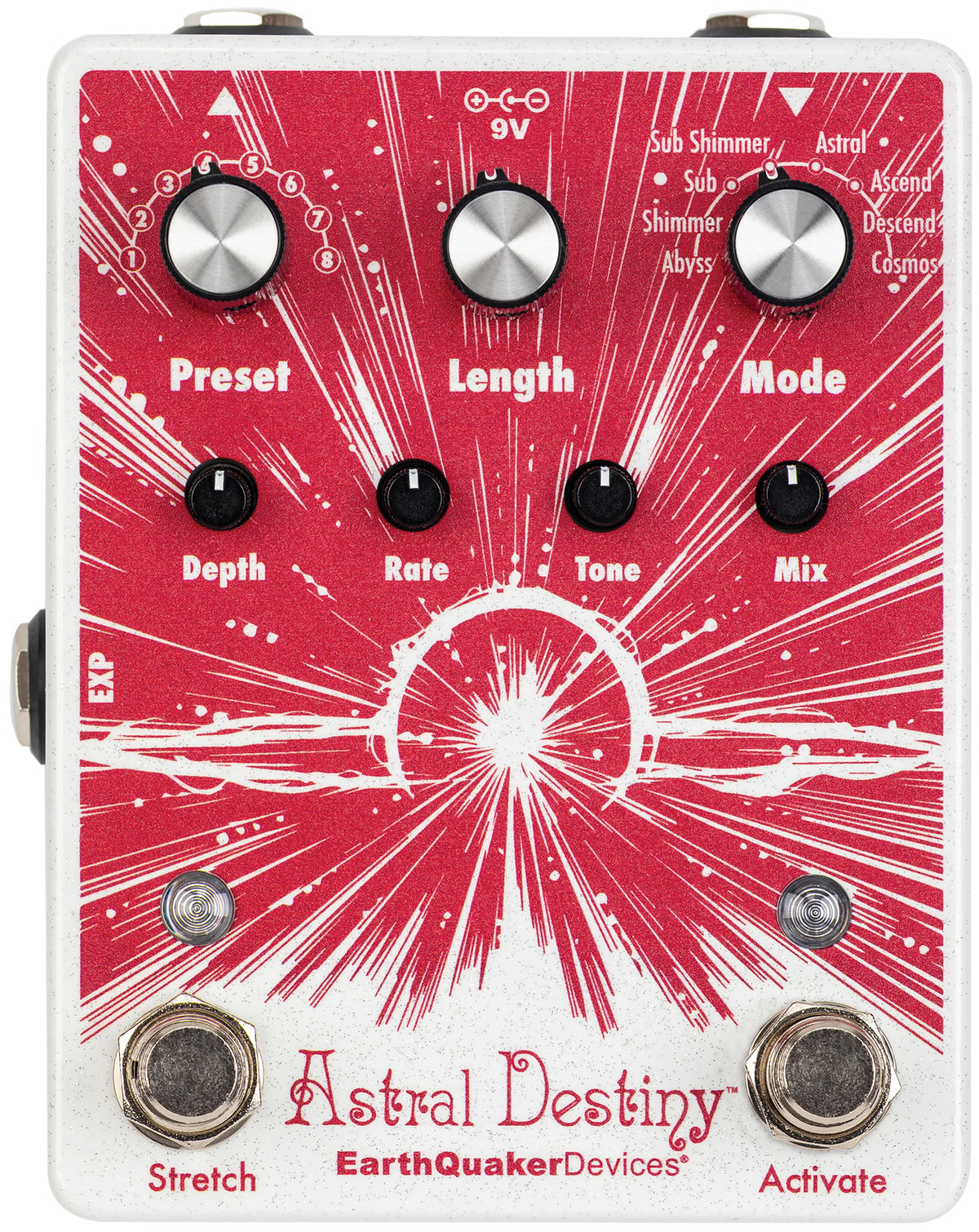 EarthQuaker Devices Astral Destiny Octal Octave Reverberation Odyssey - Fair Deal Music