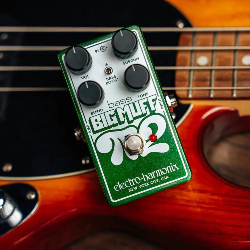 Electro Harmonix Bass Big Muff PI 2 Dual Op-Amp Fuzz Pedal - Fair Deal Music