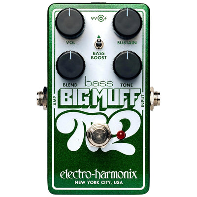 Electro Harmonix Bass Big Muff PI 2 Dual Op-Amp Fuzz Pedal - Fair Deal Music
