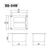 GOTOH Battery Box - BB-O4W Japan - Fair Deal Music