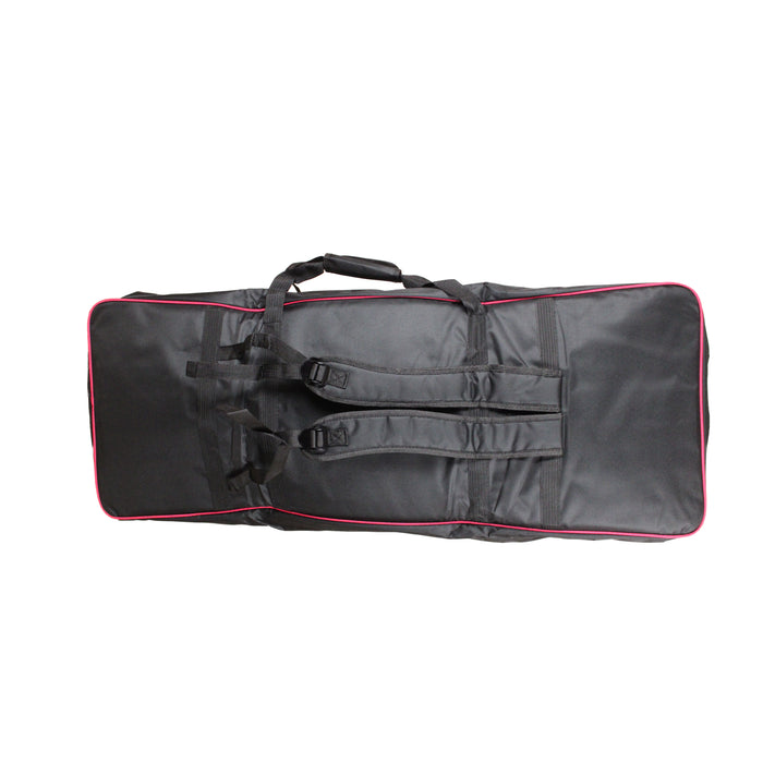 Carry Case for 61-note Keyboards - Red Trim - Fair Deal Music