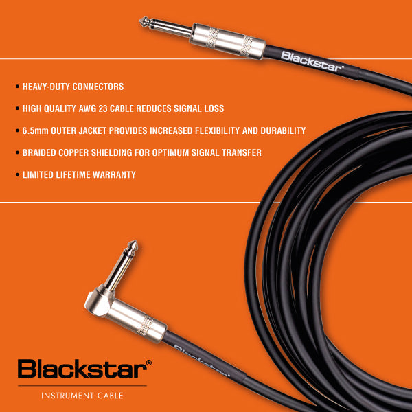 Blackstar Standard 6m Instrument Cable - Fair Deal Music
