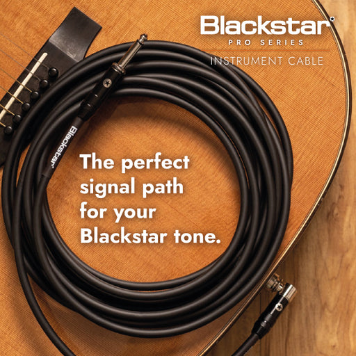 Blackstar Pro Series 3m Instrument Cable, Straight/Angled - Fair Deal Music
